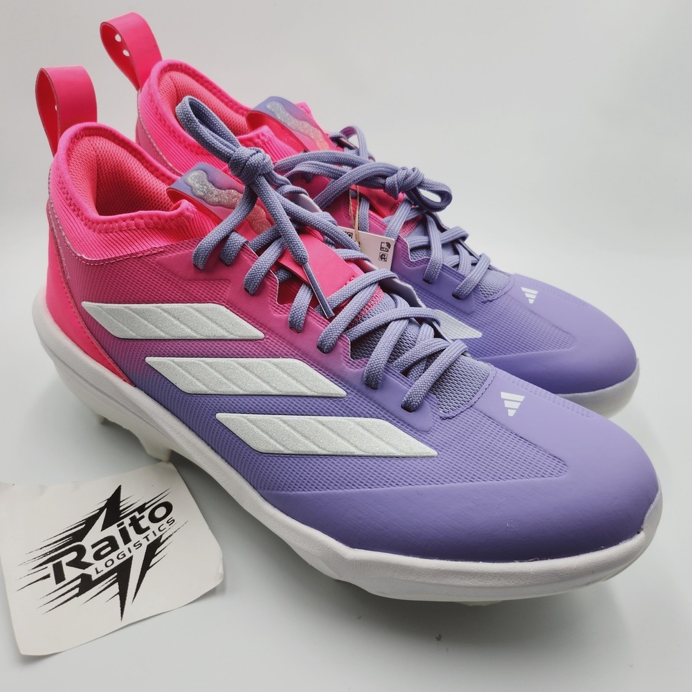 Mens Size 11 Adidas Baseball Cleats Adizero Impact TPU Candy Lucid Pink JR7828